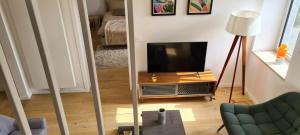Posezení v ubytování L'atelier
