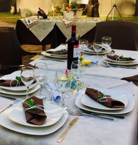 ห้องอาหารหรือที่รับประทานอาหารของ Mg Palace Hotel Costa del Sole