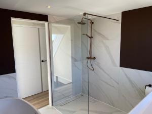 Koupelna v ubytování Villa Vermeer