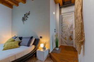 Posteľ alebo postele v izbe v ubytovaní La Perla di Costozza - Exclusive Wellness & Spa + 29 fotografií