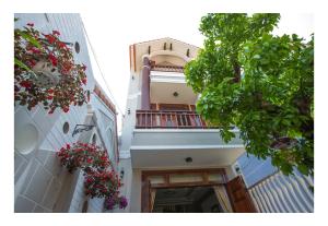 Balkón nebo terasa v ubytování Hoang Thu Hostel