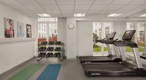 Fitness centrum a/nebo fitness zařízení v ubytování Citadines Islington London