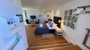 Kuchyň nebo kuchyňský kout v ubytování Skaftö Hotell Villa Lönndal, Grundsund