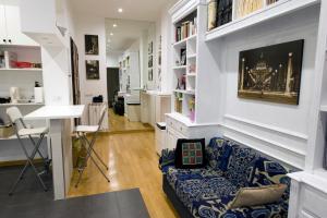A seating area at The Photos Room B&B
