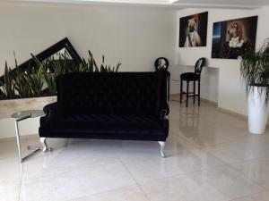 Istumisnurk majutusasutuses Crystal Hotel