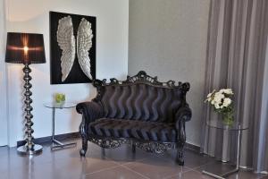 Istumisnurk majutusasutuses Crystal Hotel