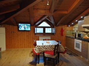 Kuchyň nebo kuchyňský kout v ubytování B&B Il Ghiro-Country House
