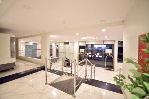 TV a/nebo společenská místnost v ubytování شقق روعه المصايف للشقق المخدومه