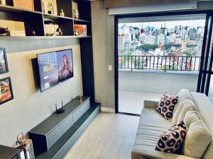 Ruang duduk di Ap My Space Bela Vista c/ vaga garagem 1705