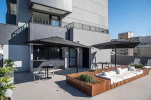 Balkoni atau teres di Ap My Space Bela Vista c/ vaga garagem 1705