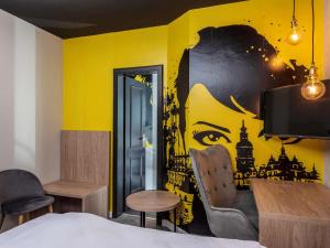 Katil atau katil-katil dalam bilik di ibis Styles Dresden Neustadt