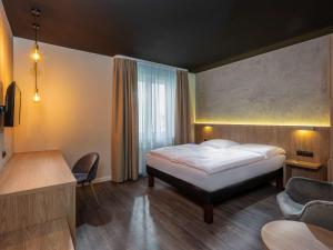 Katil atau katil-katil dalam bilik di ibis Styles Dresden Neustadt