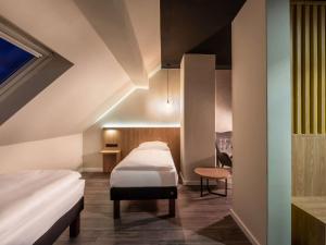 Katil atau katil-katil dalam bilik di ibis Styles Dresden Neustadt