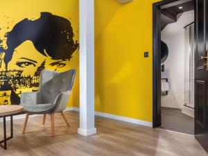 Ruang duduk di ibis Styles Dresden Neustadt