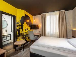 Katil atau katil-katil dalam bilik di ibis Styles Dresden Neustadt
