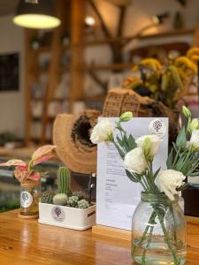 the country house内部或周边提供的食物
