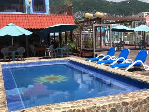 Kolam renang di atau di dekat Hotel Delfines Acapulco by NG Hoteles