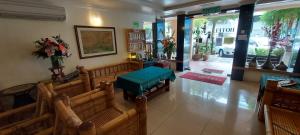 Posezení v ubytování Hotel Johan