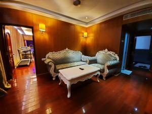 Istumisnurk majutusasutuses Hotel SS Palace