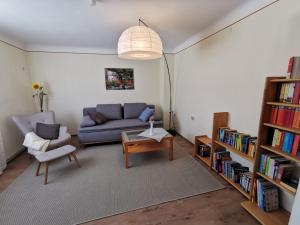 A seating area at Ferienwohnung Morgensonne