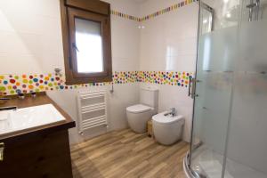 Kúpeľňa v ubytovaní Hostal Casa Arco Iris (Playa)