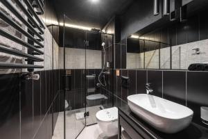 Koupelna v ubytování Stara Pravda Hotel - Vykrutasy