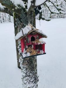 Gîte de la Mésange v zimě