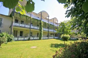 Zahrada ubytování strandnah, Balkon, AHOI Erlebnisbad gratis in Sellin - Strandresidenz Brandenburg FeWo 36