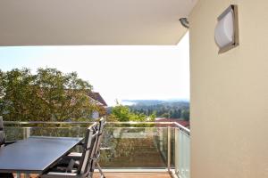 Balkón nebo terasa v ubytování mit Meerblick und Balkon, gratis Nutzung vom AHOI Erlebnisbad und Sauna in Sellin - Meeresblick FeWo 64