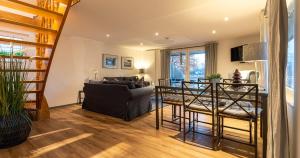 Posezení v ubytování Appartementanlage am Arnumer See