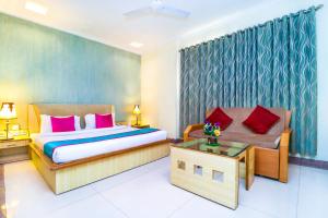 Postel nebo postele na pokoji v ubytování Hotel Rajshree & Spa + 35 fotografií