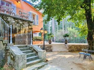 Zahrada ubytování Hôtel Restaurant U Castellu Vizzavona