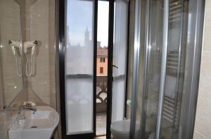 Kúpeľňa v ubytovaní Nuovo Albergo Italia