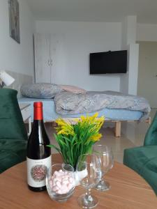 TV a/nebo společenská místnost v ubytování OPEN SKY