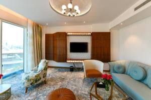 Televisyen dan/atau pusat hiburan di Cielo Hotel Lusail Qatar