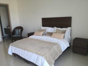 Kama o mga kama sa kuwarto sa Morros Eco - Lujo y comfort en Cartagena