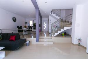 Posezení v ubytování House Pink