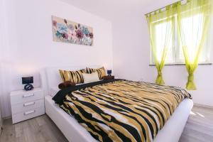Łóżko lub łóżka w pokoju w obiekcie House Green