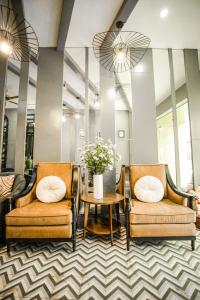 Setusvæði á Hanoi Center Silk Hotel & Travel