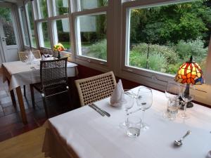 Restaurace v ubytování Hostellerie La Maison de Maître