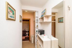 Kuchyň nebo kuchyňský kout v ubytování Apartment Jelena + 13 fotografií