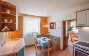 Kuchyň nebo kuchyňský kout v ubytování Garten Appartement Harmony