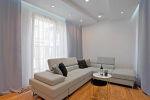 Część wypoczynkowa w obiekcie Apartamenty Prestige Browar Lubicz Stare Miasto