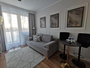 Posezení v ubytování Apartment Paula