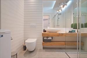 Łazienka w obiekcie Apartamenty Prestige Browar Lubicz Stare Miasto