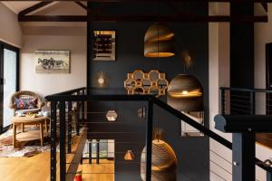 Posezení v ubytování Intle Boutique Hotel