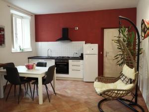 Kuchyň nebo kuchyňský kout v ubytování Casa Saba