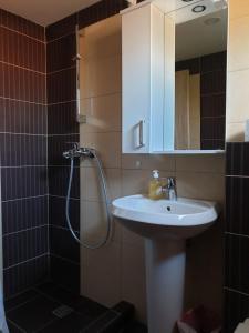 Vannituba majutusasutuses Sunset