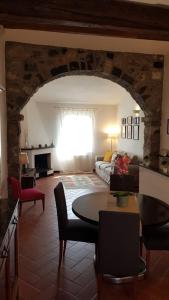 A seating area at Casa Michelle "Natura e Relax"