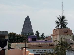 a view of the san francisco plaza from the city at Ahobilaa Homestay in Tiruchchirāppalli